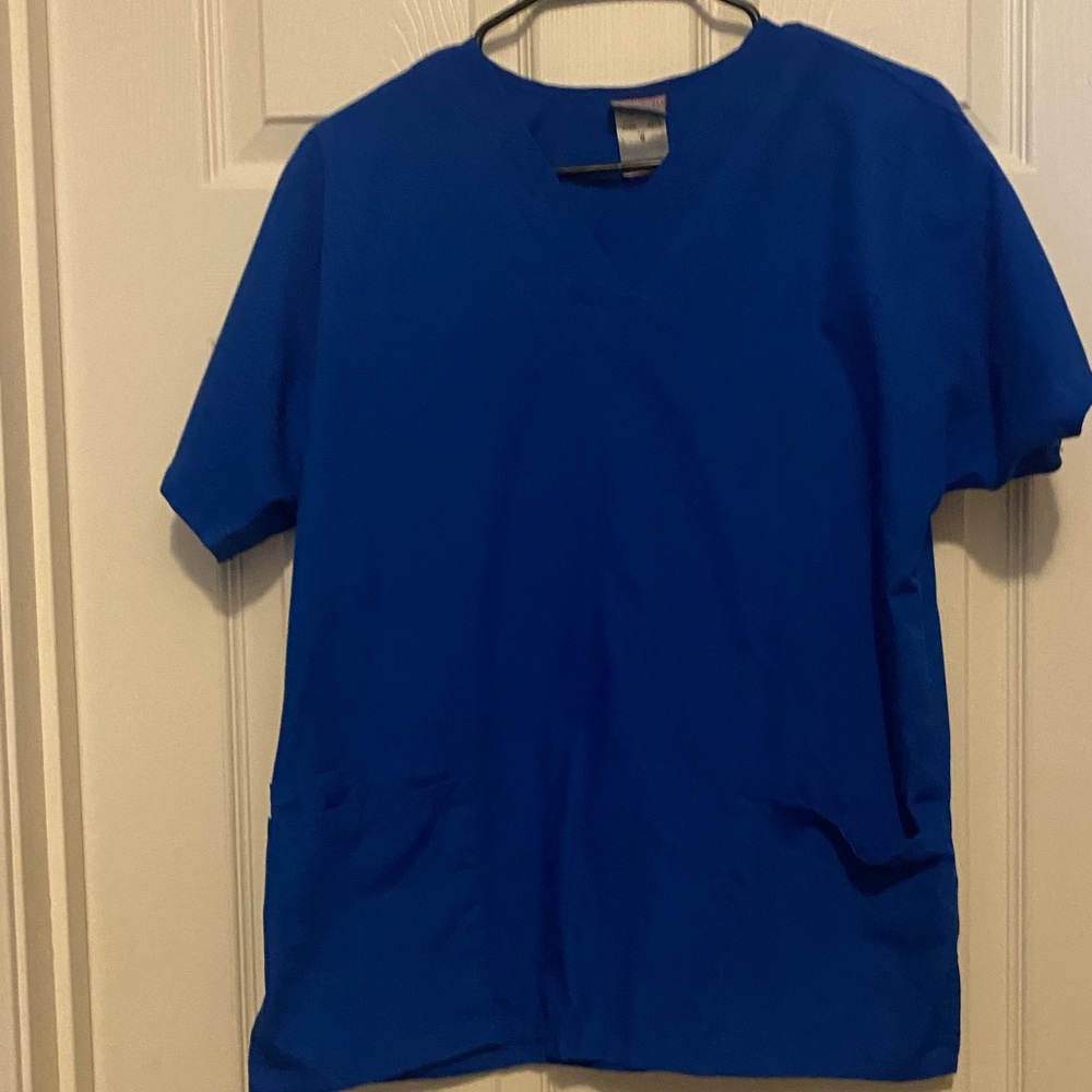 Blue scrub set size small